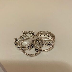 Torrid Silver Women's Ring Set